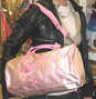Show more information about Vanity dance holdall bag pink
Ballet holdall bag for vanity and style in pink satin sheen effect finish,