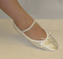 Show more information about ballet shoes satin with suede soles
For ballet or bridal shoes ivory soft satin with suede sole,