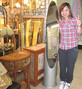 Show more information about Wall or floor standing showing silv grey
Lipstick mirror floor standing showing silv grey
