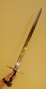 Show more information about Norman style repllica battle sword
Sprung steel battle sword replica