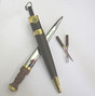 Show more information about Scotish style dagger replica free delivery
Scottiish dirk hunting dagger full size with sheath,